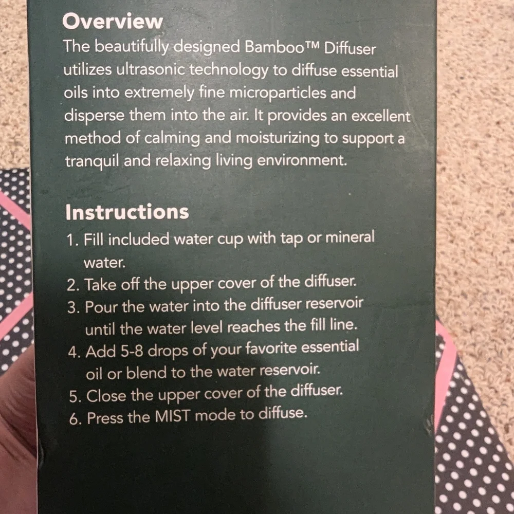 Bamboo Diffuser